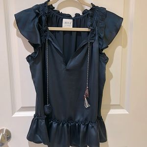 MISA NAVY size medium shirt